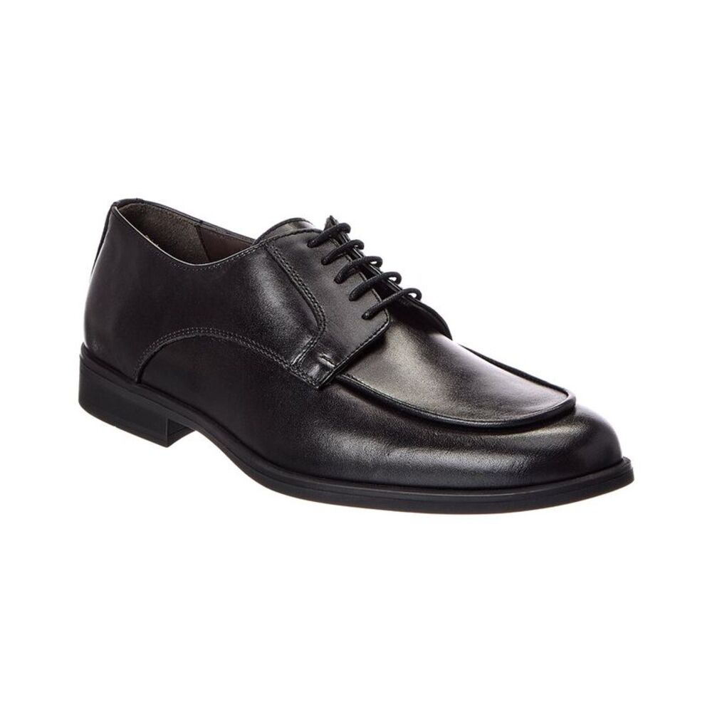 M By Bruno Magli Falerno Leather Derby, Black